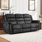 EBELLO Reclining Sofa for Living Room, Extra Wide Modern Overstuffed 3 Seat by EBELLO