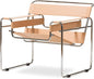 Baxton Studio Jericho Leather Mid-Century Modern Accent Chair by BaxtonStudio