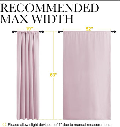 NICETOWN Room Darkening Curtains and Drapes - Image 8