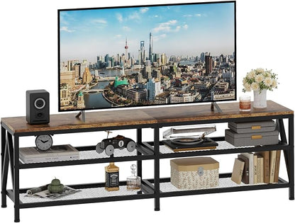 TV Stand for TVs up to 70 Inch, Entertainment Center for Living Room by Katrawu