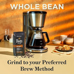 Peet's Coffee, Dark Roast Whole Bean Coffee - Major Dickason's Blend 36 Ounces (2 Bags of 18 Ounces)