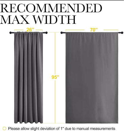 NICETOWN Blackout Curtain Panels - Image 7