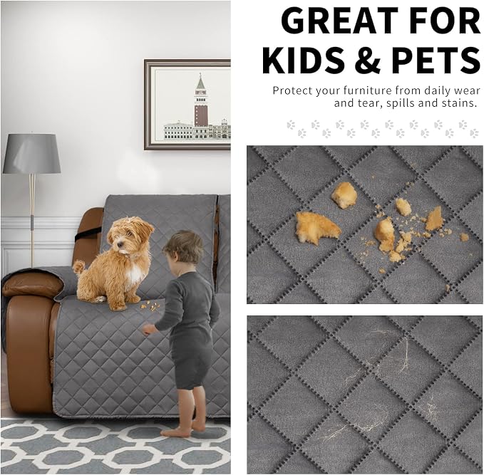 Easy-Going Oversized Recliner Sofa Cover, Reversible Couch Cover - Image 3