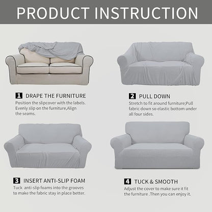 Easy-Going Stretch Chair Slipcover - Image 6
