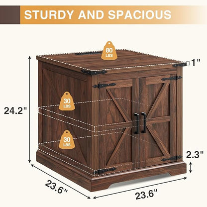 Barnyatoh Farmhouse End Table - Image 2