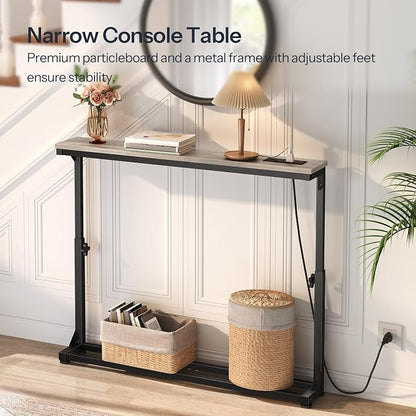 HOOBRO Narrow Console Table Set of 2 - Image 6