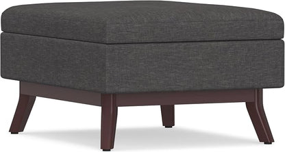 SIMPLIHOME Owen Coffee Table Storage Ottoman - Image 8