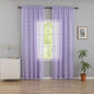 YJ YANJUN Vintage Lace Curtains 84 Inches Long-Victorian Floral Pattern by YJYANJUN