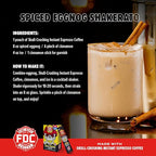Fire Department Coffee - Skull Crushing Instant Espresso Coffee - Instant Coffee Packets Single Serve - Gives Back to Firefighters - Veteran Owned - Enjoy Hot or Cold (Pack of 60)
