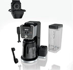Ninja | Coffee Maker | DualBrew Single Serve System | 4 Brew Styles | Keep Warm Feature & Buit- In Frother | 14 Cup Glass Carafe & Removable 70oz Water Reservoir | Black | CFP451A