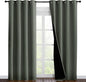 NICETOWN 100% Blackout Curtains 86 inches Long, Pair of Energy Smart & Noise by NICETOWN