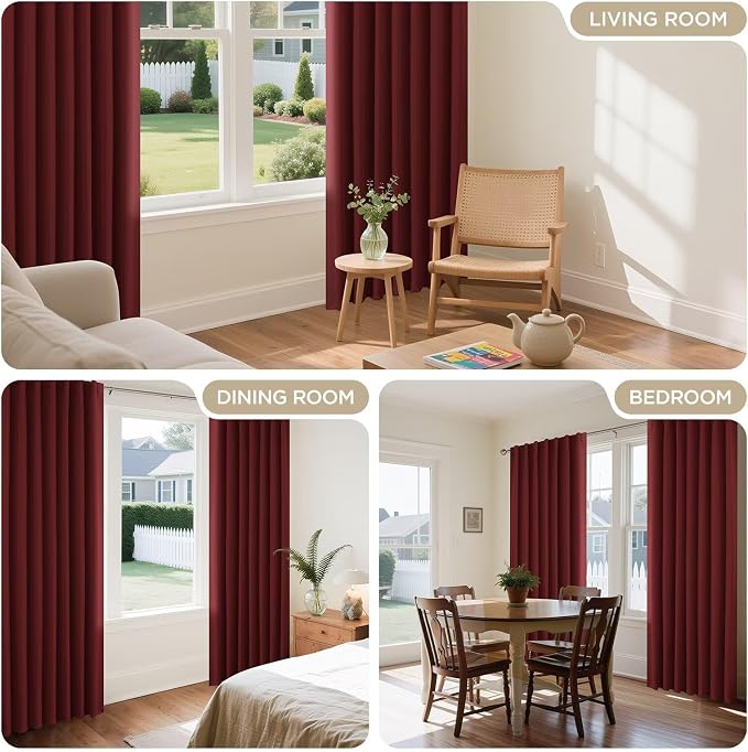 Joydeco Blackout Curtains 96 Inches Long - Image 7