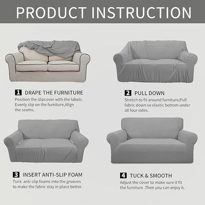 Easy-Going Stretch Chair Slipcover - Image 6