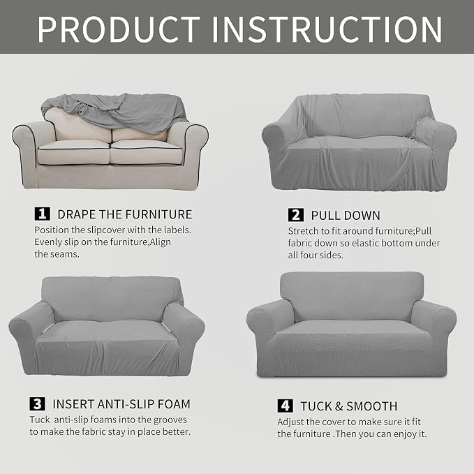 Easy-Going Stretch Couch Covers - Image 8