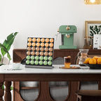 Coffee Pods Holder Organizer Compatible with K cup,36 Pods Large Capacity Coffee Pod Storage Organizer Compatible with keurig pods, Space Saving K-Cups Organizer for Kitchen Office Coffee Bar
