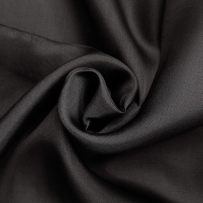 SpaceDresser Sheer Voile Window Treatment Rod Pocket Curtain Panels - Image 4
