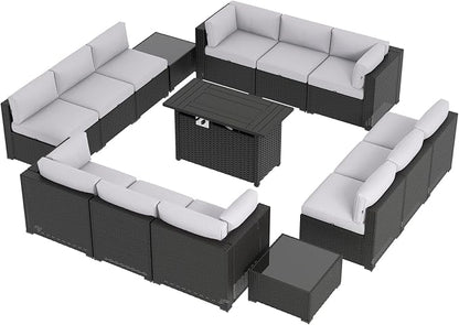 Aoxun 15 Piece Patio Furniture Set - Image 4