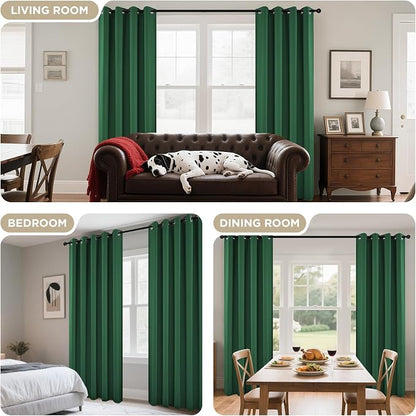 Joydeco Blackout Curtains 84 Inchs Long 42 Wide Black Out Curtains 2 Panels - Image 6