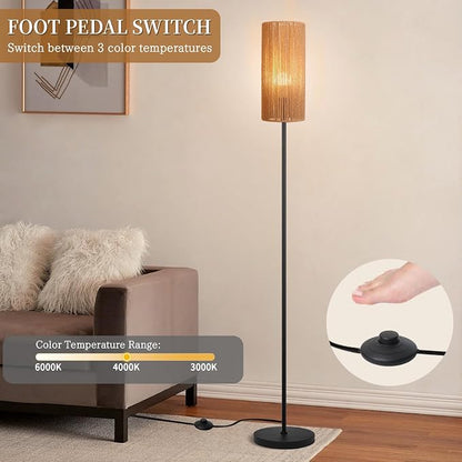 Ruiever Floor Lamp for Living Room, Farmhouse Floor lamp, Modern Standing lamp - Image 6
