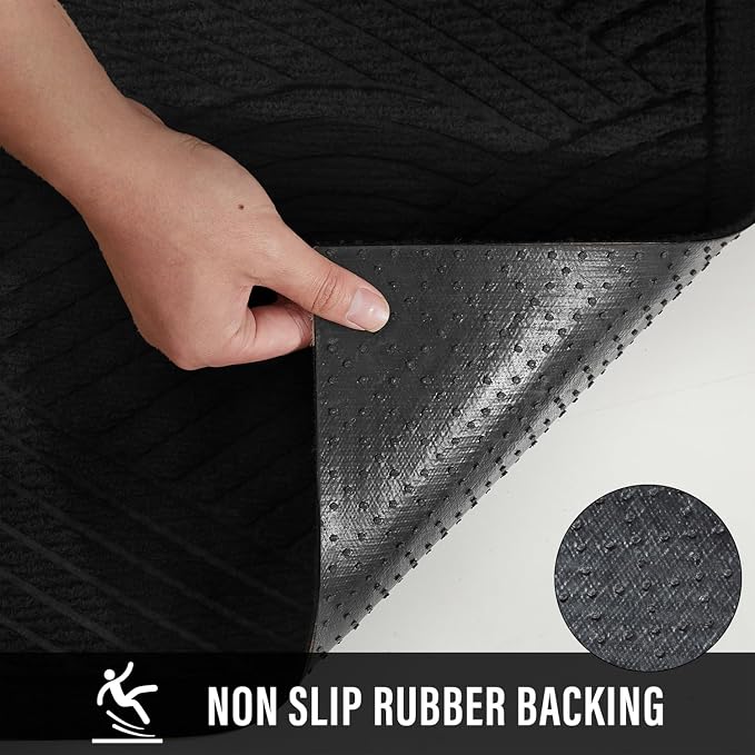 Sturdy Front Door Mat, Absorbent Muddy Dirt Resist Welcome Door Mats Outdoor - Image 4