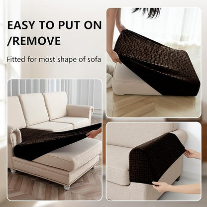 UNBBRRL Stretch Couch Cushion Cover - Image 4
