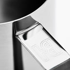 Milk Pitcher – 400ml Polished Stainless Steel, Precision Spout & Handle Alignment, Internal Measurement Markings, Premium 304 Stainless Steel Milk Steaming Pitcher for Latte Art
