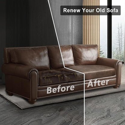 ANARACHON Leather Look Couch Cushion Covers Sofa Seat Slipcovers Sets Couches - Image 7