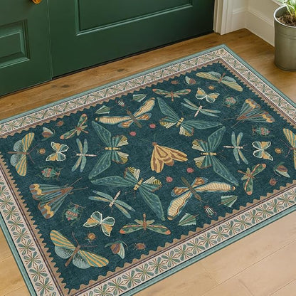 Emerald Green Entry Rugs for Inside House - Image 6
