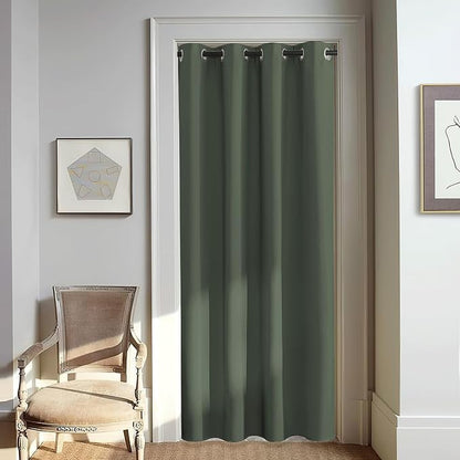NICETOWN Blackout Curtain Window Treatment Thermal Curtain Solid Grommet Room by NICETOWN