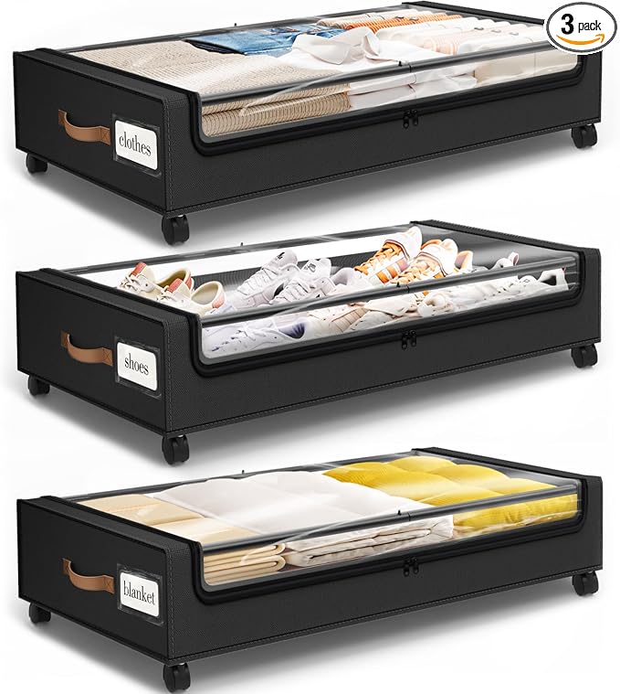 SpaceHacks Under Bed Storage by SpaceHacks