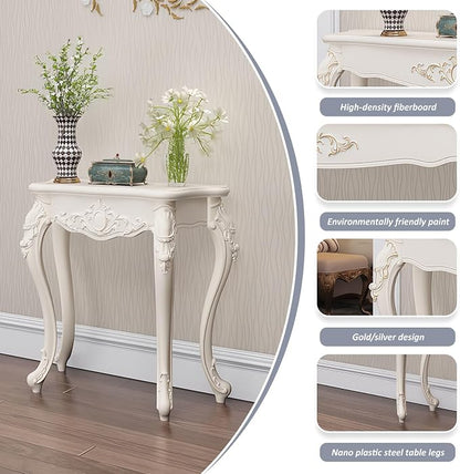 Vintage Entryway Table, Antique Wood Console Table - Image 4