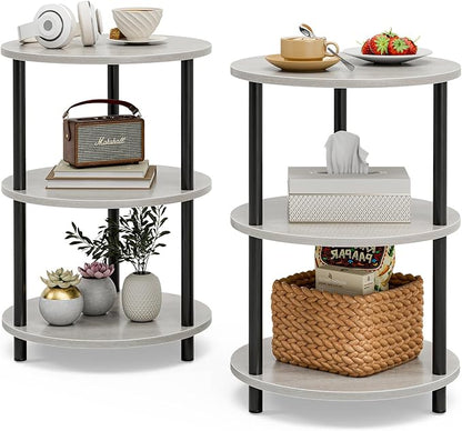 XBurmo Small Round End Table by XBurmo
