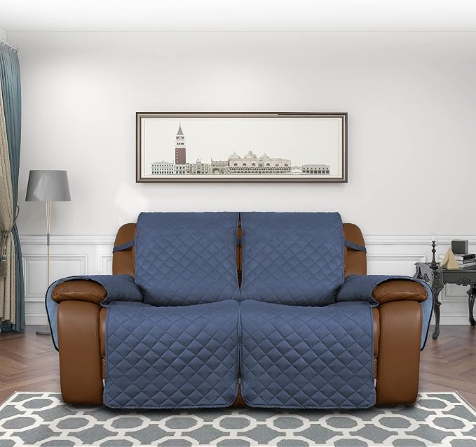 Easy-Going Loveseat Recliner Cover, Reversible Couch Cover - Image 2