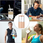 Sunseeke Glass Tumbler with Straw and Lid, 16oz Ice Coffee Cup, Silicone Sleeve Cleaning Brushes, Drinking Glasses for Water, Iced Coffee, Smoothie -BPA Free -3Pack