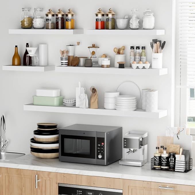 Fun Memories 48 Inch Floating Shelves - Image 2
