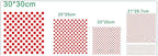 4PCS Dots Stencil 4 Sizes Polka Dot Stencils Painting Template Reusable Plastic Starburst Stencils for Painting on Wood Wall Decor