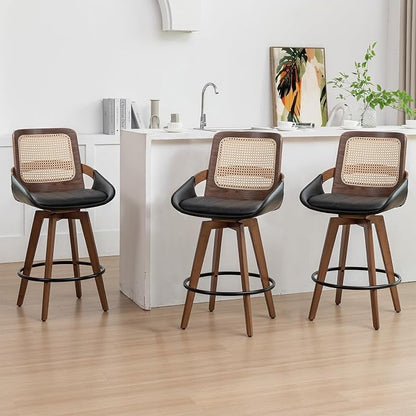 Set of 3 Counter Height Bar Stools by KUNZENTLIVING