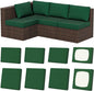 8Pcs Outdoor Cushion Covers, Stretch Patio Furniture Couch Chair Slipcovers | by VORSHAPE