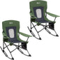 Portal Outdoor Rocking Chair Camping Folding Portable Rocker by PORTAL
