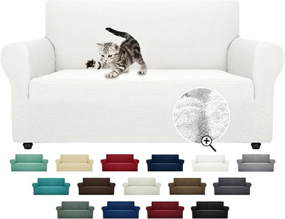 ZNSAYOTX Super Stretch Couch Cover Love Seat Sofa Covers by ZNSAYOTX