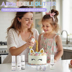 Edible Glitter Spray,2 Colors Iridescent & Iridescent Gold Food Grade Edible Glitter Set for Drink Cake Beverages,Cupcakes,Cake Pops and Cookies Decorating