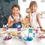 Food Coloring Liquid Food Color 24 Colors Herbeklab Water Based Food Dye Slime Coloring Dye Neon Food Coloring for Baking Icing Cake Decorating, 0.35 fl oz/bottle
