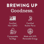 Stash Tea Christmas Eve Herbal Tea - Naturally Caffeine Free, Non-GMO Project Verified Premium Tea with No Artificial Ingredients, 18 Count (Pack of 6) - 108 Bags Total