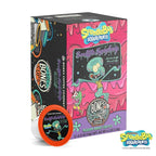 Bones Coffee Company Spongebob Soufflé Symphony, Chocolate Soufflé Flavored Coffee Pods, Low Acid Medium Roast Single-Serve Bones Cups, Compatible with 1.0 & 2.0 Capsule Brewers Coffee Maker, 12 Count