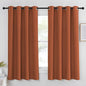 NICETOWN Blackout Burnt Orange Curtain by NICETOWN