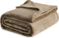 Bedsure GentleSoft Fleece Blankets Queen Size Camel by Unknown