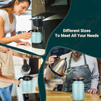 27Oz Thermal Coffee Carafes For Keeping Hot/Cold, Stainless Steel Coffee Carafe, Dustproof Insulated Water Carafe for Party/Home,Blue
