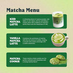 GRIN MOOD Matcha Powder Organic Green Tea Powder - Decaffeinated Green Tea, Authentic Korean Matcha, Halal (3.53oz, Premium Grade)