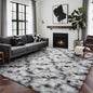 5x7 Ft Large Shag Rugs for Bedroom Living Room Decor for Men Boys, Tie Dyed by Cuzwlovita
