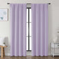 Simplebrand Ava Lilac Blackout Curtains by Simplebrand